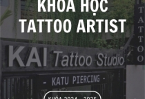 THÔNG TIN CHI TIẾT KHÓA HỌC XĂM TẠI KAI TATTOO